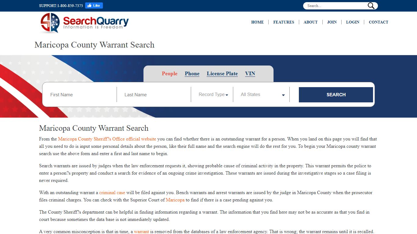 Maricopa County Warrant Search | Enter a Name & View Warrant Records
